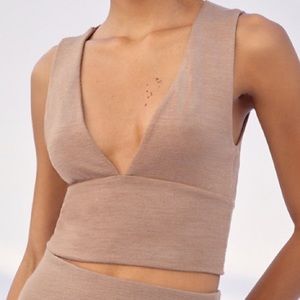 Aritzia Wilfred Valeria crop Top